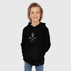 Толстовка детская хлопковая Depeche Mode - Exciter merch, цвет: черный — фото 2