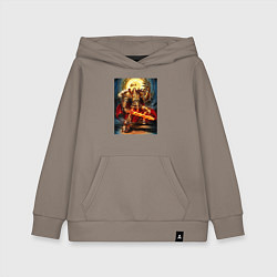 Толстовка детская хлопковая Empire of Humanity - Warhammer 40k, цвет: утренний латте