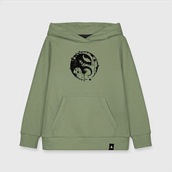 Детская толстовка-худи Профиль Вкнома в круге