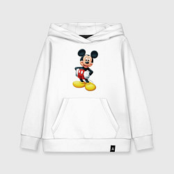 Детская толстовка-худи Микки - мышь