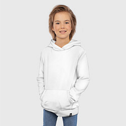 Толстовка детская хлопковая Skull хэллоуин, цвет: белый — фото 2