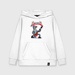 Детская толстовка-худи Bender bending robot from rock group Futurama