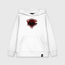 Толстовка детская хлопковая Roman Reigns ytc wwe logo, цвет: белый