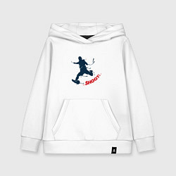 Детская толстовка-худи Футболист