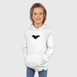 Толстовка детская хлопковая Поймать Бэтмена, цвет: белый — фото 2