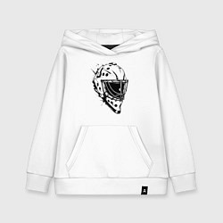 Детская толстовка-худи Черная вратарская маска