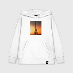 Толстовка детская хлопковая Джон Уик в Париже, цвет: белый