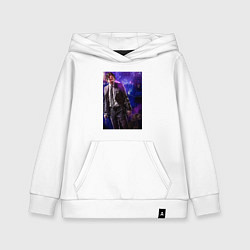 Толстовка детская хлопковая Джон Уик - Киану Ривз, цвет: белый