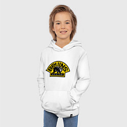 Толстовка детская хлопковая HC Boston Bruins Label, цвет: белый — фото 2