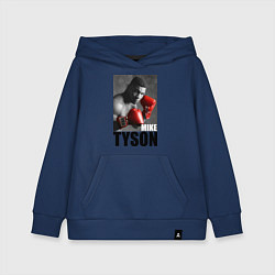 Толстовка детская хлопковая Mike Tyson, цвет: тёмно-синий