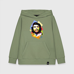 Толстовка детская хлопковая Che Guevara Art, цвет: авокадо