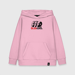 Толстовка детская хлопковая Oldscool USSR, цвет: светло-розовый