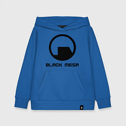 Толстовка детская хлопковая Black Mesa: Logo, цвет: синий