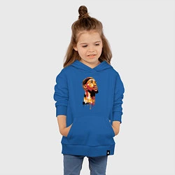 Толстовка детская хлопковая LeBron Head, цвет: синий — фото 2