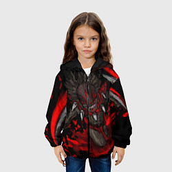 Куртка с капюшоном детская Bloodseeker Rage, цвет: 3D-черный — фото 2