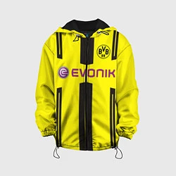 Куртка с капюшоном детская BVB FC: Evonik, цвет: 3D-черный