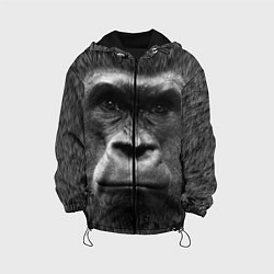 Куртка с капюшоном детская Взгляд, цвет: 3D-черный