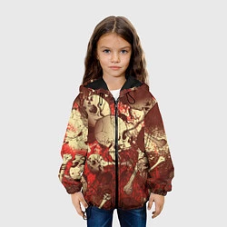 Куртка с капюшоном детская Cs:go - Styx Famas style, цвет: 3D-черный — фото 2