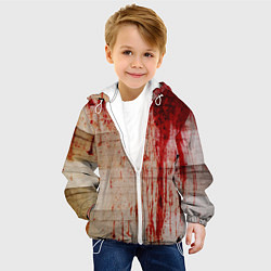 Куртка с капюшоном детская Бинты 1, цвет: 3D-белый — фото 2