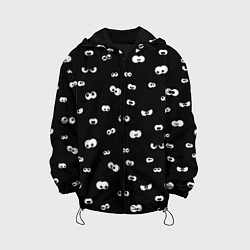 Куртка с капюшоном детская Хэллуин 4, цвет: 3D-черный
