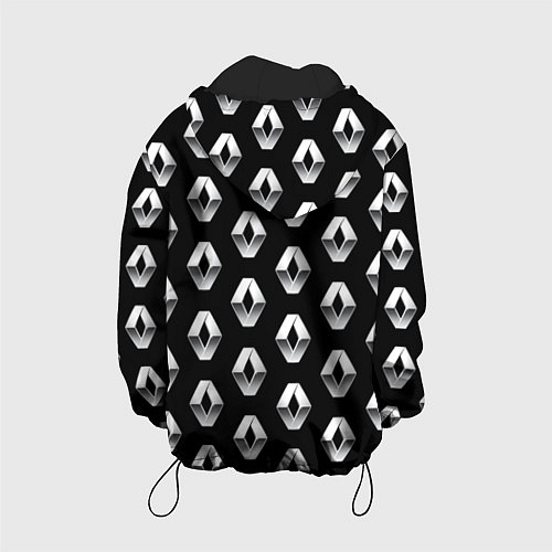 Детская куртка Renault Pattern / 3D-Черный – фото 2