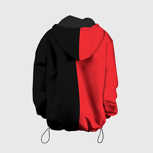 Детская куртка Черное и красное / 3D-Черный – фото 2