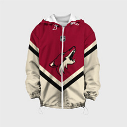 Куртка с капюшоном детская NHL: Arizona Coyotes, цвет: 3D-белый