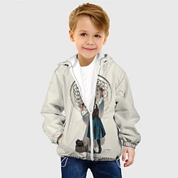 Куртка с капюшоном детская Bring Me The Horizon, цвет: 3D-белый — фото 2