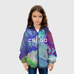 Куртка с капюшоном детская CS:GO Surface Hardening, цвет: 3D-черный — фото 2