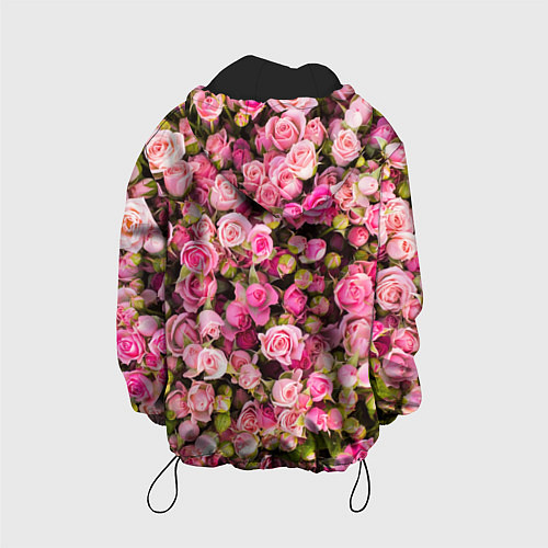 Детская куртка Розовый рай / 3D-Черный – фото 2