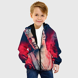 Куртка с капюшоном детская DmC: Devil May Cry, цвет: 3D-черный — фото 2