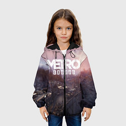 Куртка с капюшоном детская Metro Exodus, цвет: 3D-черный — фото 2