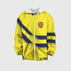 Куртка с капюшоном детская Arsenal FC: Yellow style, цвет: 3D-белый