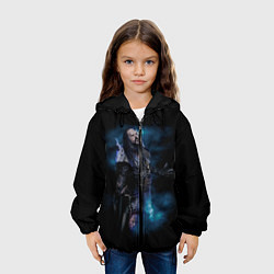 Куртка с капюшоном детская LORDI, цвет: 3D-черный — фото 2