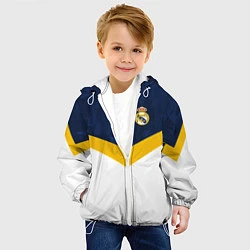 Куртка с капюшоном детская Real Madrid FC: Sport, цвет: 3D-белый — фото 2