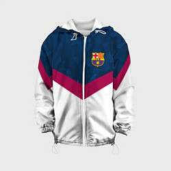 Куртка с капюшоном детская Barcelona FC: Sport, цвет: 3D-белый