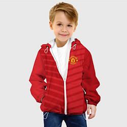 Куртка с капюшоном детская FC Manchester United: Reverse, цвет: 3D-белый — фото 2