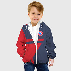 Куртка с капюшоном детская FC Bayern: Star, цвет: 3D-белый — фото 2