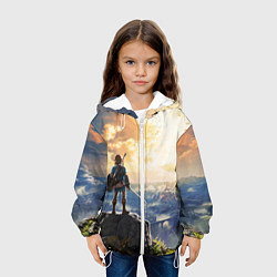 Куртка с капюшоном детская Knight Link, цвет: 3D-белый — фото 2