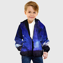 Куртка с капюшоном детская Your Name, цвет: 3D-черный — фото 2