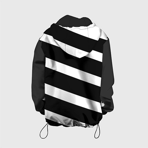 Детская куртка Juve: B&W Lines / 3D-Черный – фото 2