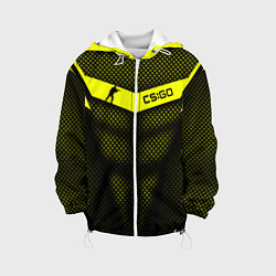 Детская куртка CS:GO Yellow Carbon