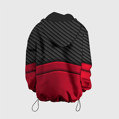 Детская куртка Opel: Red Carbon / 3D-Черный – фото 2
