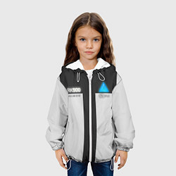 Куртка с капюшоном детская RK900: Become Human, цвет: 3D-белый — фото 2