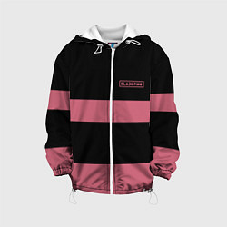 Куртка с капюшоном детская Black Pink: Rose 97, цвет: 3D-белый