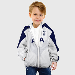 Куртка с капюшоном детская ФК Тоттенхэм, цвет: 3D-белый — фото 2