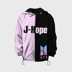Куртка с капюшоном детская BTS J-hope, цвет: 3D-черный