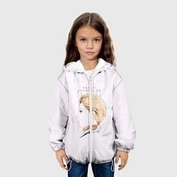 Куртка с капюшоном детская Death Stranding - Fragile, цвет: 3D-белый — фото 2