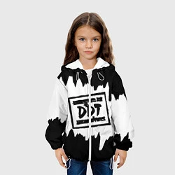 Куртка с капюшоном детская ДДТ, цвет: 3D-белый — фото 2