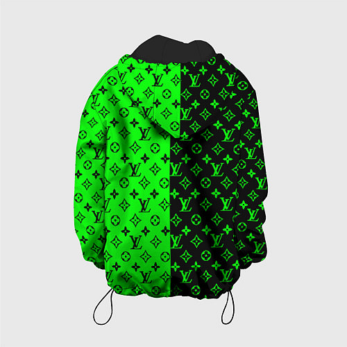 Детская куртка BILLIE EILISH x LV Green / 3D-Черный – фото 2